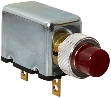 Cole Hersee 4112-RC000 Buzzer with Pilot Light, Red