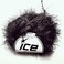 Ice Black Eyelash Yarn 50 Gram 22743