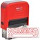 MaxMark Scanned Self Inking Stamp, Printer 20 Style 2 - Red Ink