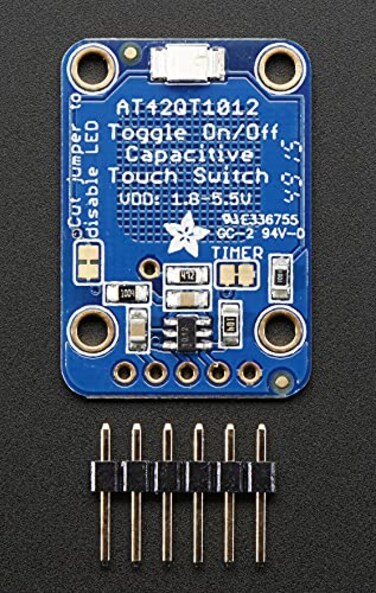 Adafruit Standalone Toggle Capacitive Touch Sensor Breakout - AT42QT1012 [ADA1375]