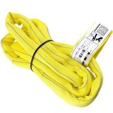 Chenango Supply VR3 4ft Yellow Endless Round Polyester Rigging Sling