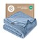 Bare Home Fleece Blanket Luxury Microplush ,Full/Queen, Coronet Blue