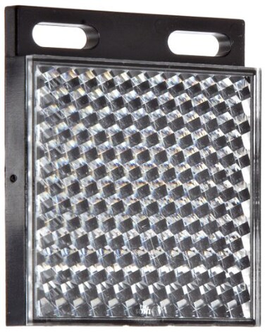 Banner BRT-2X2 Retroreflective Target, 2" x 2" Square Retroreflective Target, 1.0 Reflectivity Factor, 50°C ,120°FMaximum Temperature