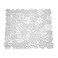 iDesign Blumz Kitchen Sink Protector Mat, Clear