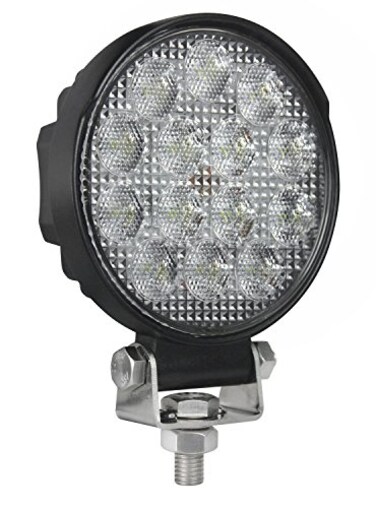 HELLA 357105002 ValueFit 5 Round 2.0 LED Close Range Worklight, Black