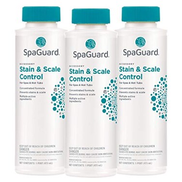 SpaGuard StainScale Control for SpasHot Tubs, 1 Pint, 3 Pack
