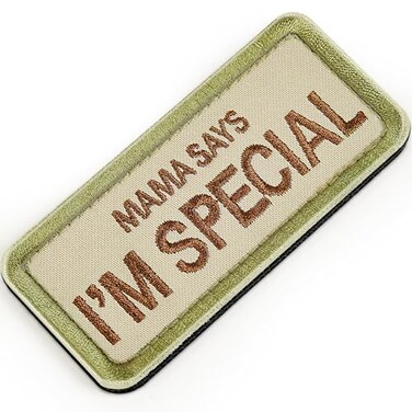 OneTigris Funny Morale Patch,Mama Says Im Special Patch