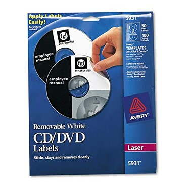 Avery AVE5931 - Laser CD/DVD Labels