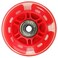 uxcell 70mm Inline Skate Wheels with ABEC-7, 608ZZ Bearing, Light Up Inline Skate Wheels, Led Flash Flashing Inline Skate Replacement Wheels for Teens,1 PC, Red