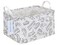LANGYASHAN Rectangular Collapsible Vehicle Storage Basket Nursery Organizer