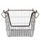 DII Metal Wire Utility Storage Bin, Large Rectangle, 13x10x11", Bronze