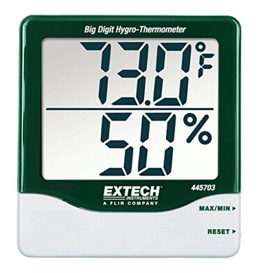 Extech 445703 Big Digit Indoor Humidity and Temperature Meter