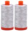 Aurifil 2-Pack - 50WT - Silver Moon ,4060Variegated - Mako Cotton Thread - 1422 Yards Each