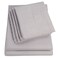 Sweet Home Queen Sheets Stripe Grey - 6 Piece 1500 Supreme Collection Fine Brushed Microfiber Deep Pocket Queen Sheet Set Bedding - 2 Extra Pillow Cases, Great Value, Queen, Classic Stripe Gray