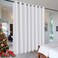 RYB HOME White Separation Room Divider Heavy Duty Share Space Partition
