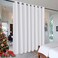 RYB HOME White Separation Room Divider Heavy Duty Share Space Partition