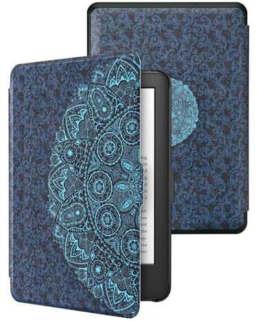 WALNEW Protective Case for 6" Kindle Paperwhite 2012-2017, Auto Sleep/Wake