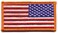 Rothco American Flag Patch - Hook Back ,Flag/Yellow Border Reverse