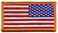 Rothco American Flag Patch - Hook Back ,Flag/Yellow Border Reverse