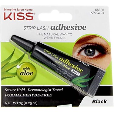 Kiss Strip Lash Adhesive Black ,2 Pack