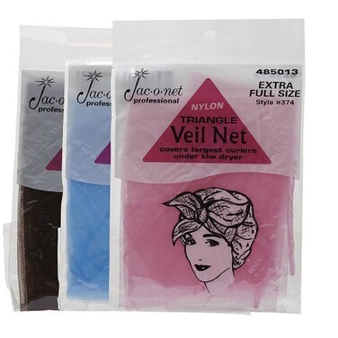 Jac-o-net Triangle Vail net [12 Pack] - Brown
