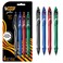 BIC Gelocity Quick Dry Gel Pens, Medium Point, 0.7mm, 4-Count Pack