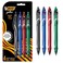 BIC Gelocity Quick Dry Gel Pens, Medium Point, 0.7mm, 4-Count Pack
