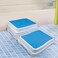 Reizen Bath Step - 4-Inch Height Boost, Extra-Large Platform ,19.75" x 16", Non-Slip Rubberized Feet, Supports up to 418 lbs. - Stackable Design for Customizable Height