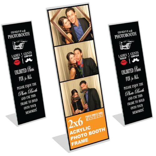 photobooth Photobooth Photo Booth Nook 2x6 Slanted Photo Strip Frames