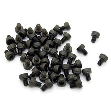 JIUWU 50 Pcs M3x4mm 12.9 Grade Hex Socket Head Cap Screws