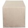 DII Chambray Kitchen, Tabletop Collection, Natural, 14x72 Table Runner