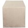DII Chambray Kitchen, Tabletop Collection, Natural, 14x72 Table Runner