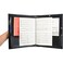 ProTec Pro Tec FSA1E Deluxe Choral Folder with Elastic String DividersAdjustable Hand Strap