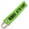 Rotary13B1 - Remove After Flight Keychain - Lime Green/Black