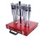 URREA 6-Ton Straight Jaw Puller Set - 14-Peice Mechanical Gear Puller with Interchangable JawsMetal Box - 4212SJB