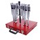 URREA 6-Ton Straight Jaw Puller Set - 14-Peice Mechanical Gear Puller with Interchangable JawsMetal Box - 4212SJB