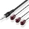 OBVIS IR Emitter Extender Cable, 10 Feet ,3 Meter, 3-Eye 3.5MM Jack, Compatible with 38khz Devices, Xbox One, AV Equipment, Adhesive Backing