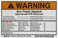 Brady 121079 Write-On Arc Flash Labels ,Warning