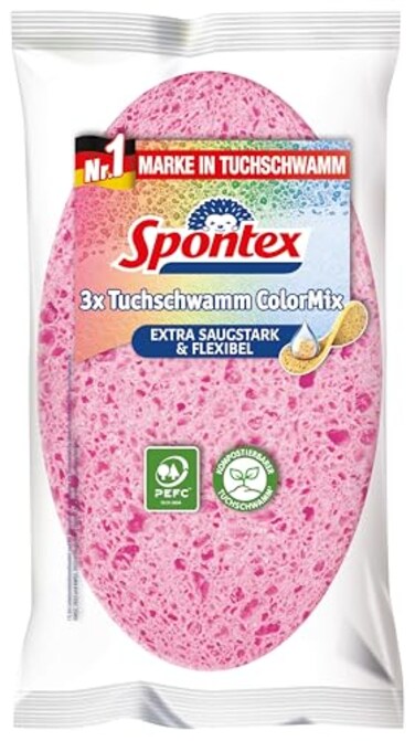 Spontex Cloth Super Absorbent Cloth Sponge for Various Uses