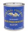 General Finishes High Performance Water Based Topcoat, 1 Pint, Satin