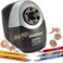 Bostitch Office Heavy Duty Electric Pencil Sharpener, Classroom, Silver