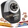 Bostitch Office Heavy Duty Electric Pencil Sharpener, Classroom, Silver