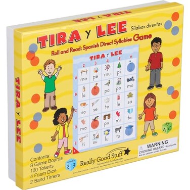 Really Good Stuff RollRead: Spanish Direct Syllables - 1 Game