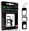 iSYFIX 3X Pack SIM Card Adapter