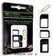 iSYFIX 3X Pack SIM Card Adapter