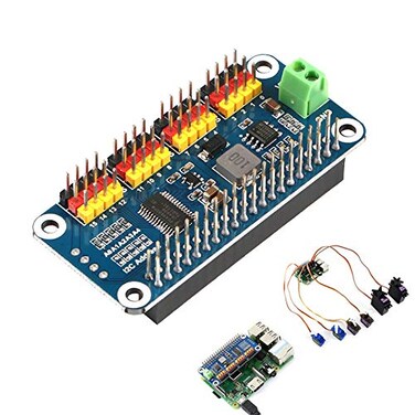 MakerFocus PWM Servo Motor Driver 16 Channel PWM Outputs 12 Bit Resolution