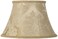 Springcrest Lilla Large Ivory Brocade Pattern Bell Lamp Shade 10x17x11 ,Spider