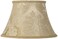 Springcrest Lilla Large Ivory Brocade Pattern Bell Lamp Shade 10x17x11 ,Spider