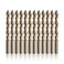 Drill America DWDCO40P1240 Cobalt Drill Bit ,Pack of 12, DWDCO Series