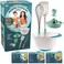 MasterChef Junior Kids Breakfast Cooking Set, 6-Piece Real Kitchen Tool Kit